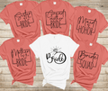 A Blessed Texas Mess Boutique Bride  Family shirts, Mon of Bride, bridal party shirts, Wedding shirts,… — main product shot