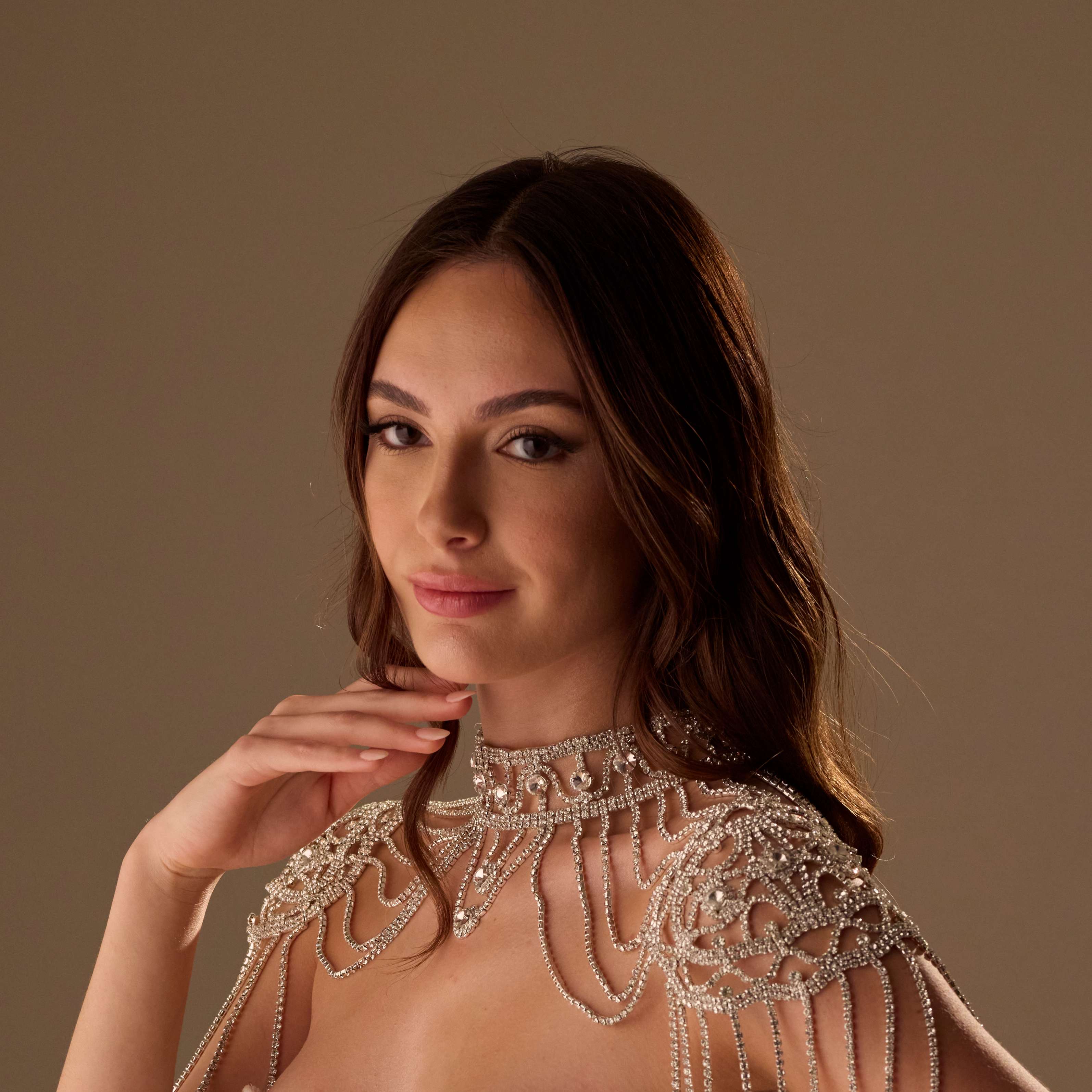 Bridal Shoulder Necklace- Shoulder Body Jewelry – Bridal Port