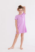Mila & Rose ® Bright Lilac T-Shirt Dress — main product shot