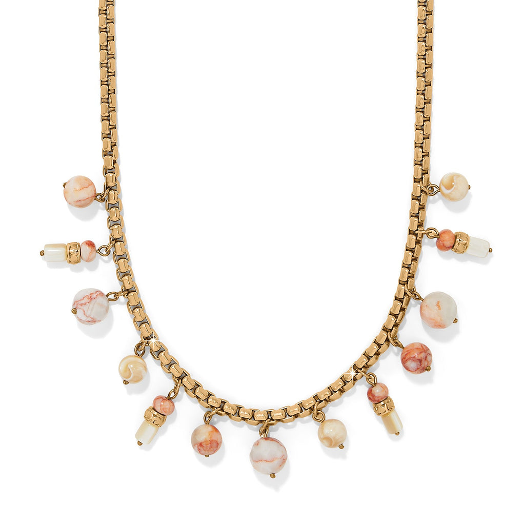 KADOU BOUTIQUE Brighton Contempo Nuevo Rosado Drop Necklace — main product shot