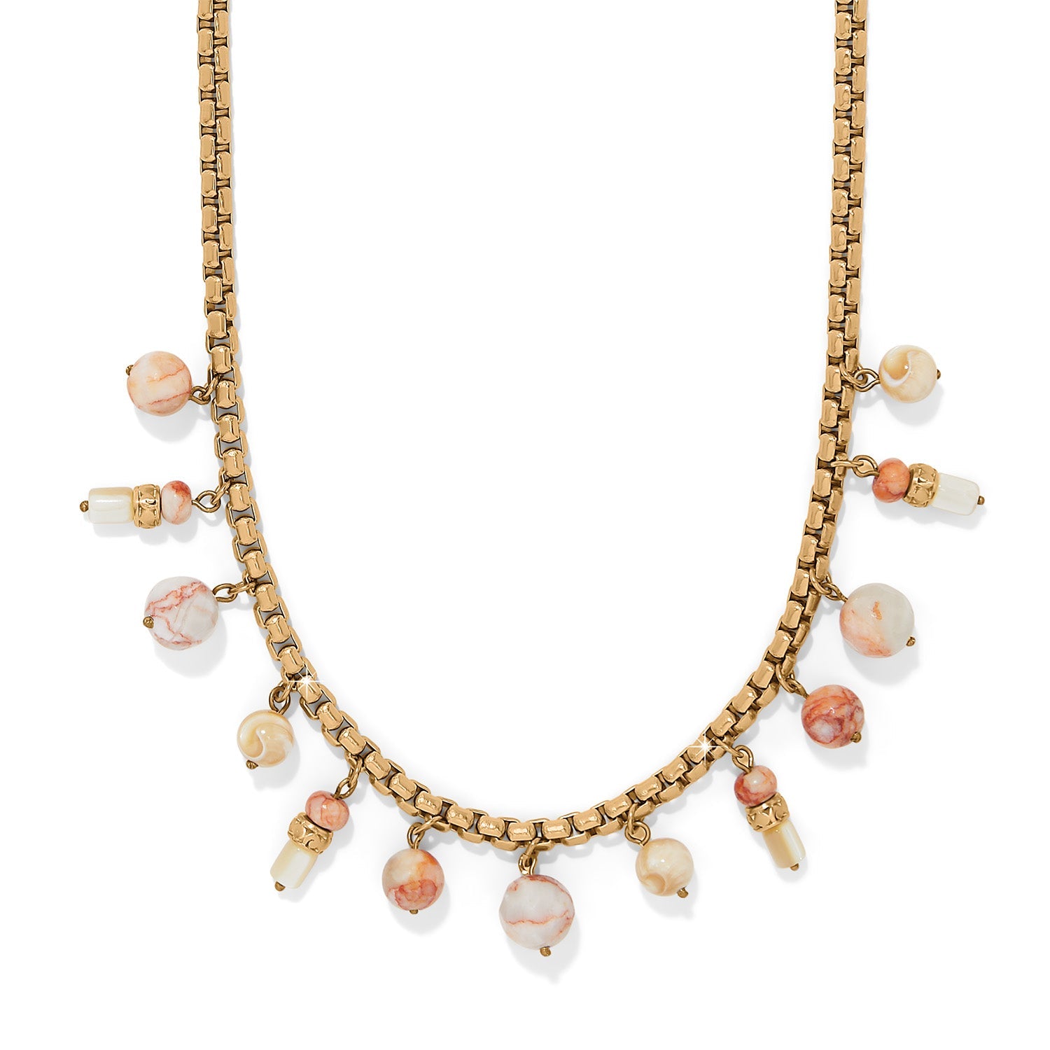 KADOU BOUTIQUE Brighton Contempo Nuevo Rosado Drop Necklace — main product shot