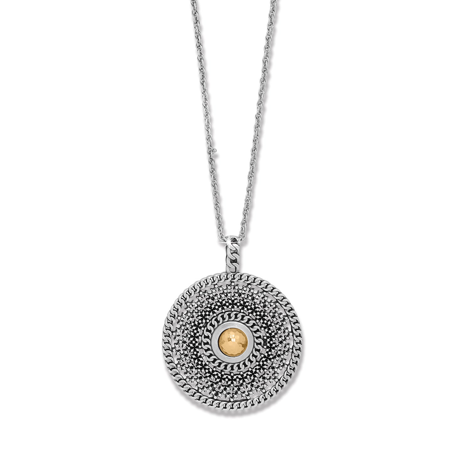 KADOU BOUTIQUE Brighton Ferrara Segreta Medallion Necklace — main product shot