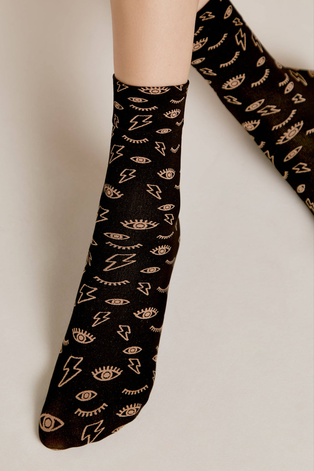 TheRanok.com Socks Conte Fantasy - Eyes&Moon — size reference