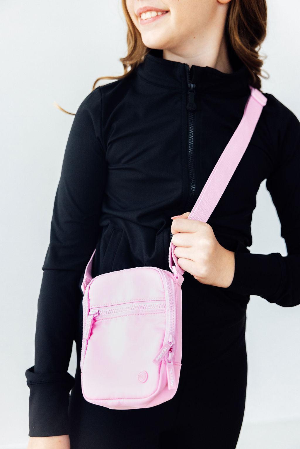 Mila & Rose ® Bubblegum Pink Crossbody Bag — main product shot