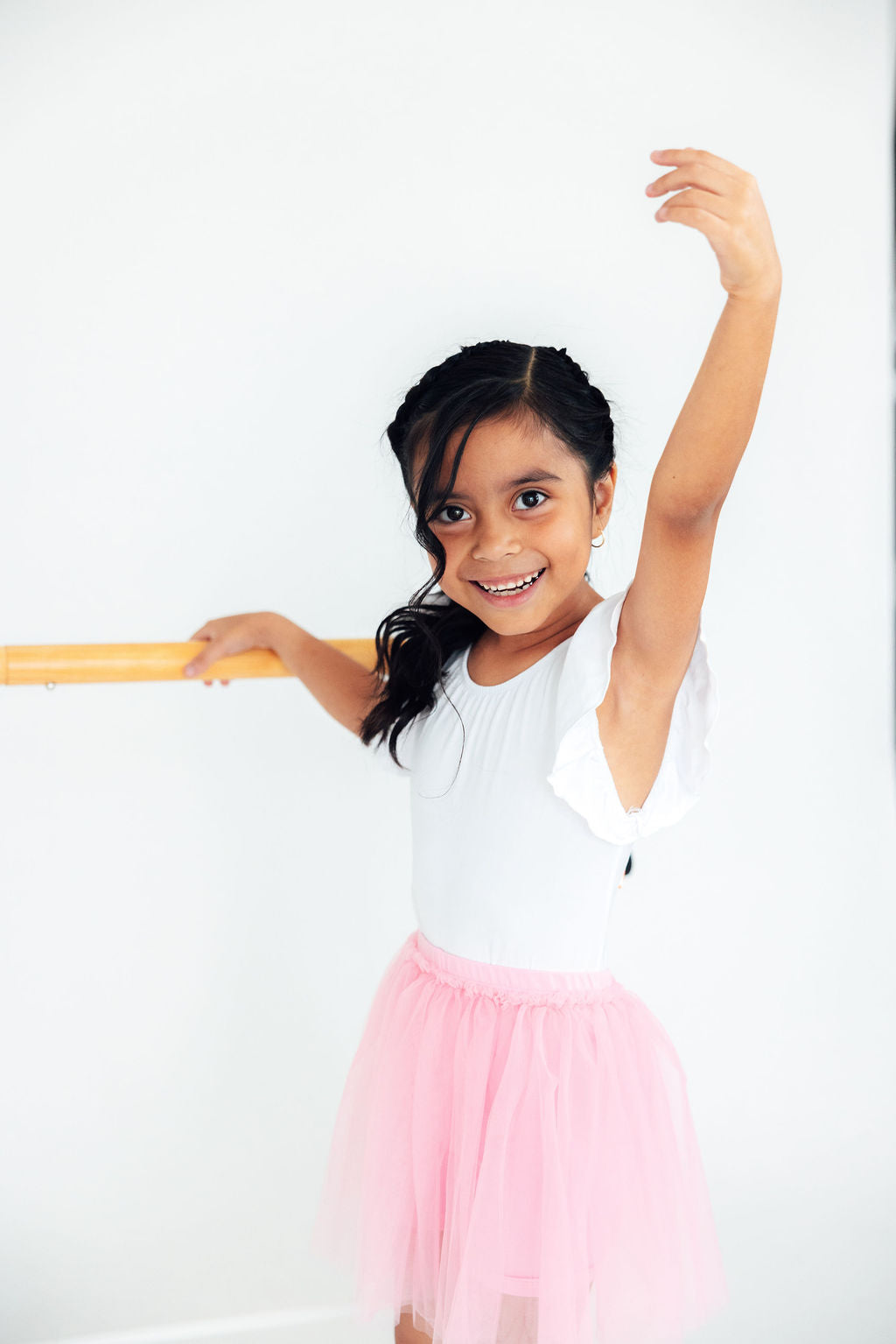 Mila & Rose ® Bubblegum Pink Tutu Shorts — lifestyle context