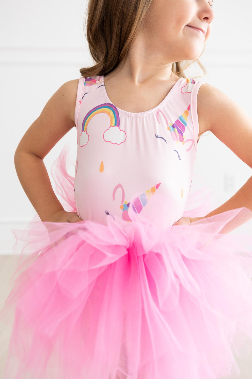 Mila & Rose ® Bubblegum Unicorn Tank Tutu Leotard — main product shot