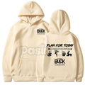 Pasimax Buckingham Logo "Plan For Today" Hoodie – Daily Agenda Slogan Pullover, Brand & Lifestyle Apparel, Unisex — main prod