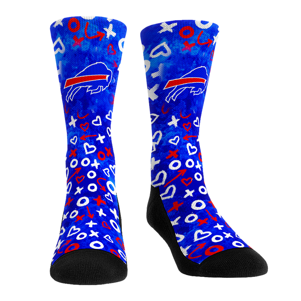 Rock 'Em Socks Rock 'Em Socks Buffalo Bills - Valentine's Day Hearts — main product shot