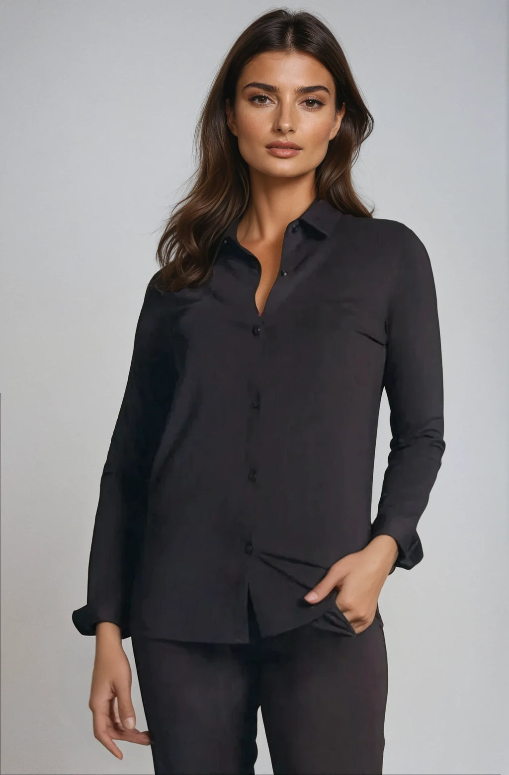 Buki Buki Cinqo Single Shot Shirt - Black — main product shot