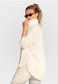 Buki Buki Cinqo Single Shot Shirt - White — detail close-up
