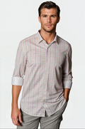 Buki Spectrum Check Long Sleeve Tech Shirt — main product shot