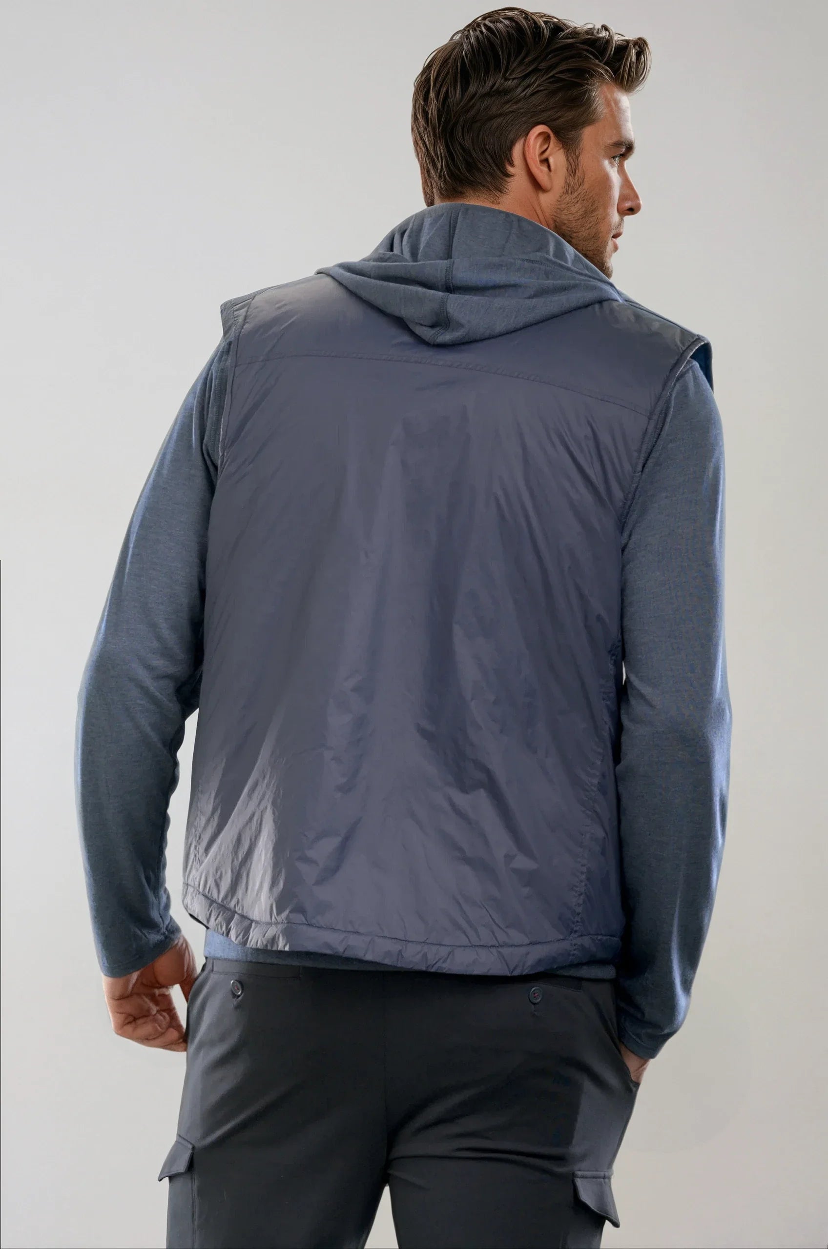 Buki Tech Exec Vest - Navy — view 8