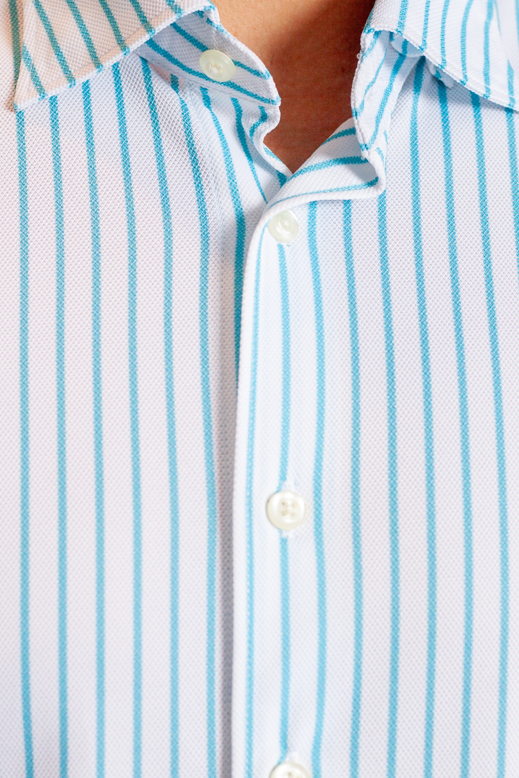 Buki Corsica Stripe Long Sleeve Tech Shirt — lifestyle context