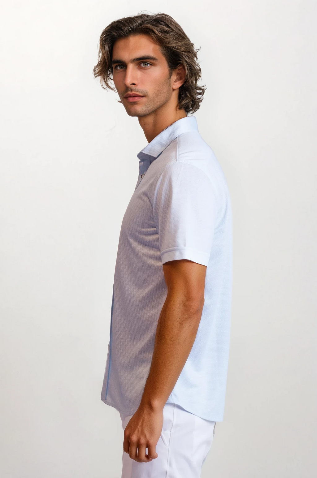 Buki Ride The Wave Short Sleeve Tech Shirt — side view