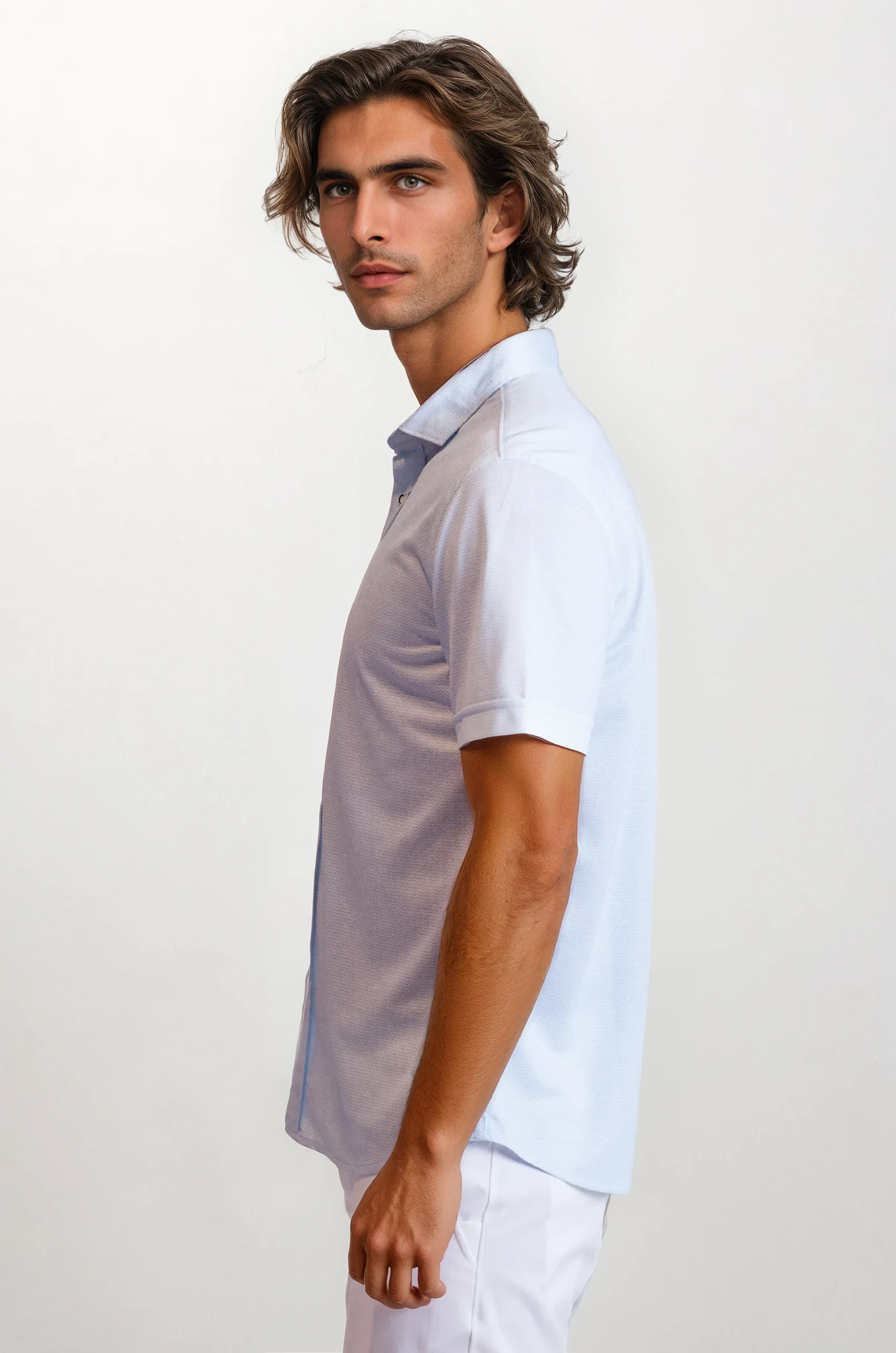 Buki Ride The Wave Short Sleeve Tech Shirt — side view