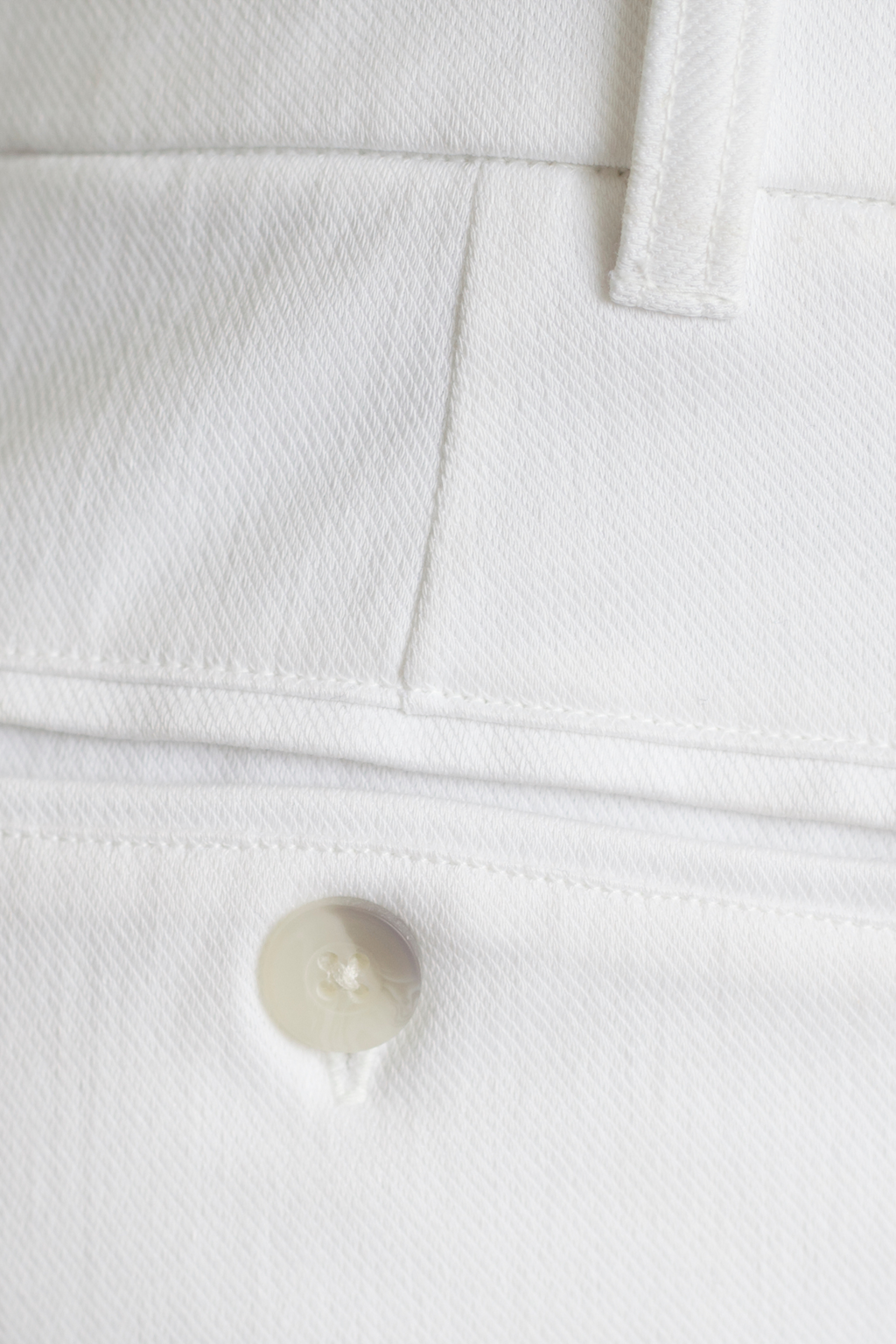Buki Stretch Eagle Shorts - White — in-use photo