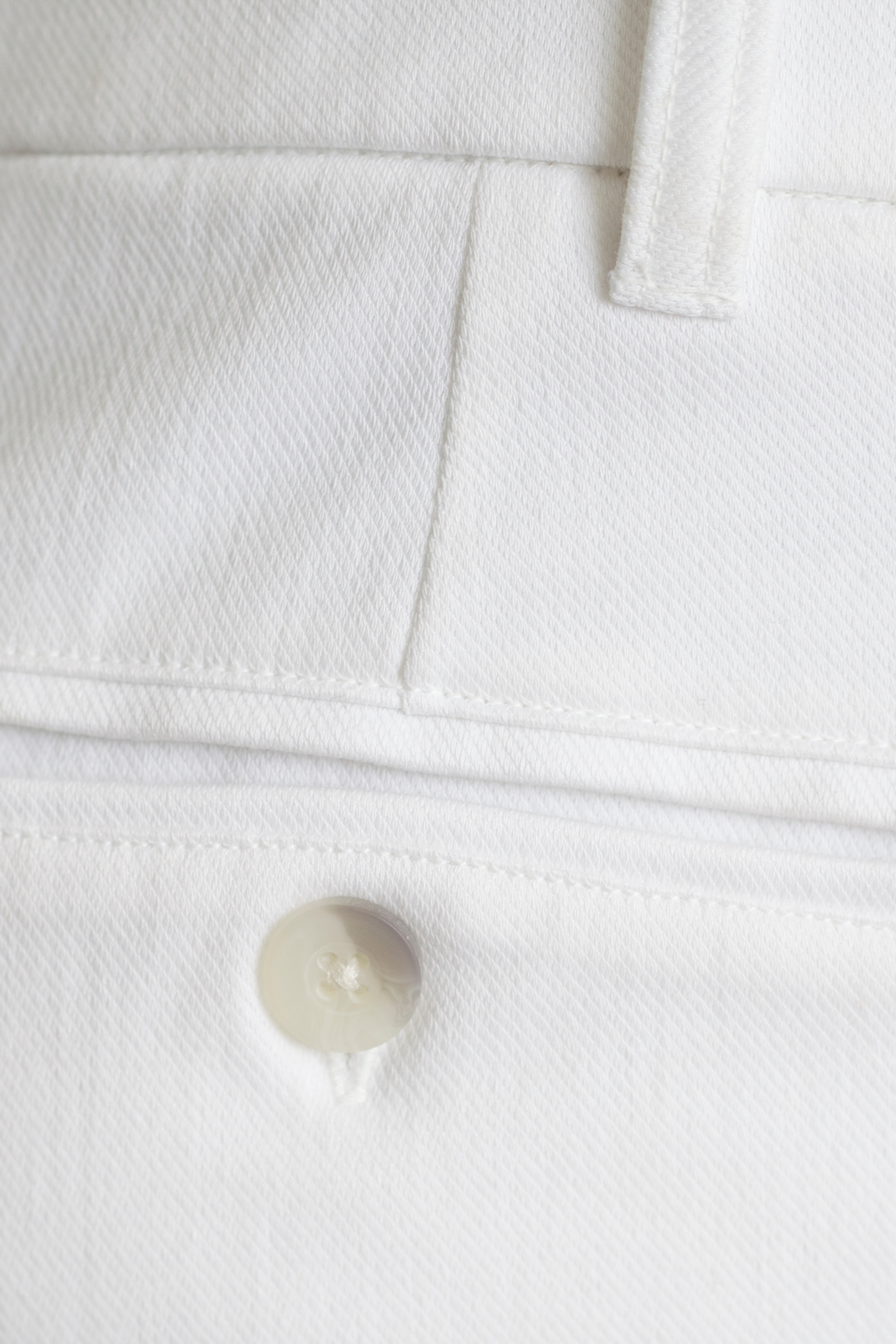 Buki Stretch Eagle Shorts - White — in-use photo