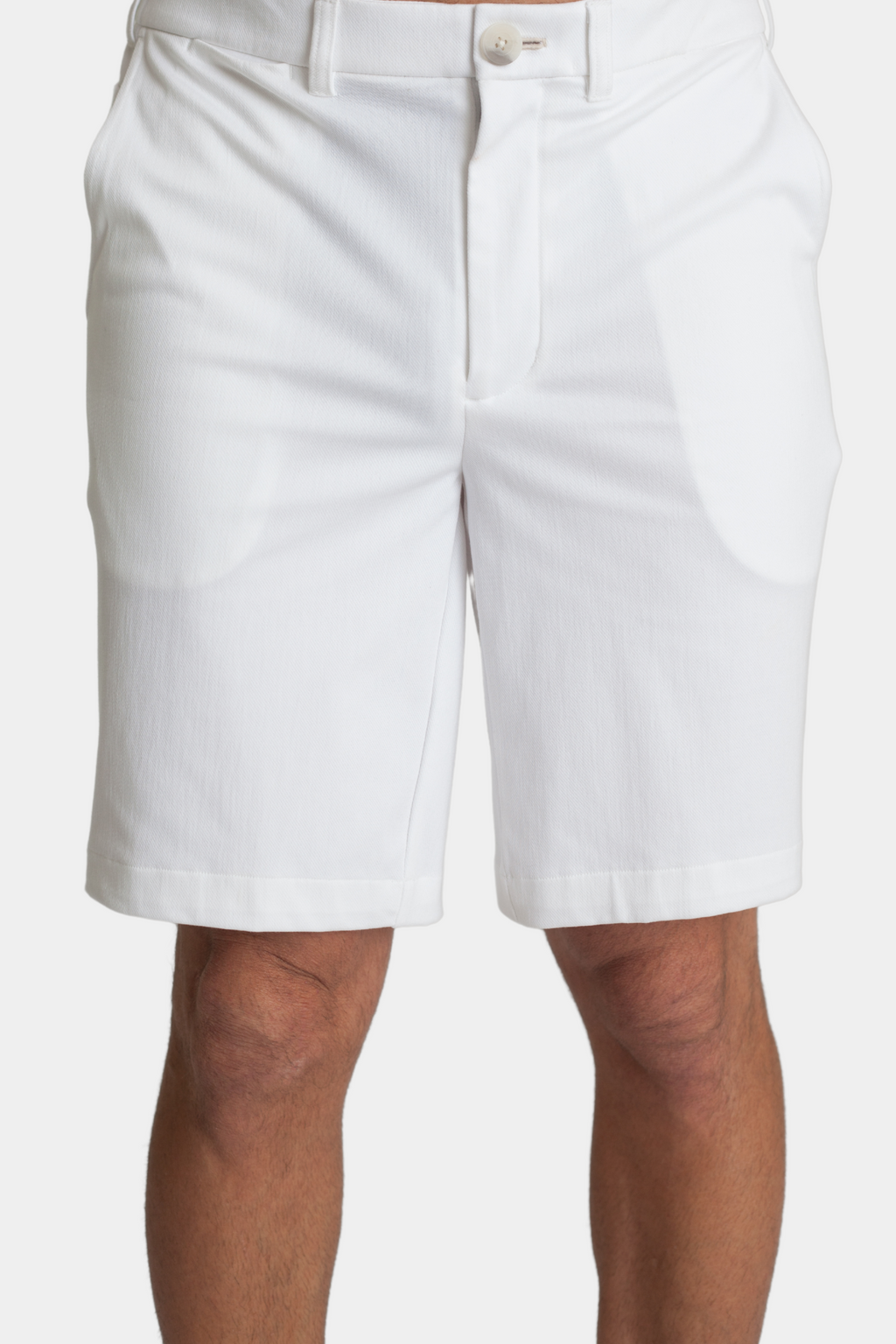 Buki Stretch Eagle Shorts - White — main product shot