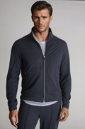 Buki Breckenridge Full-Zip Sweatshirt - Charcoal Grey — main product shot