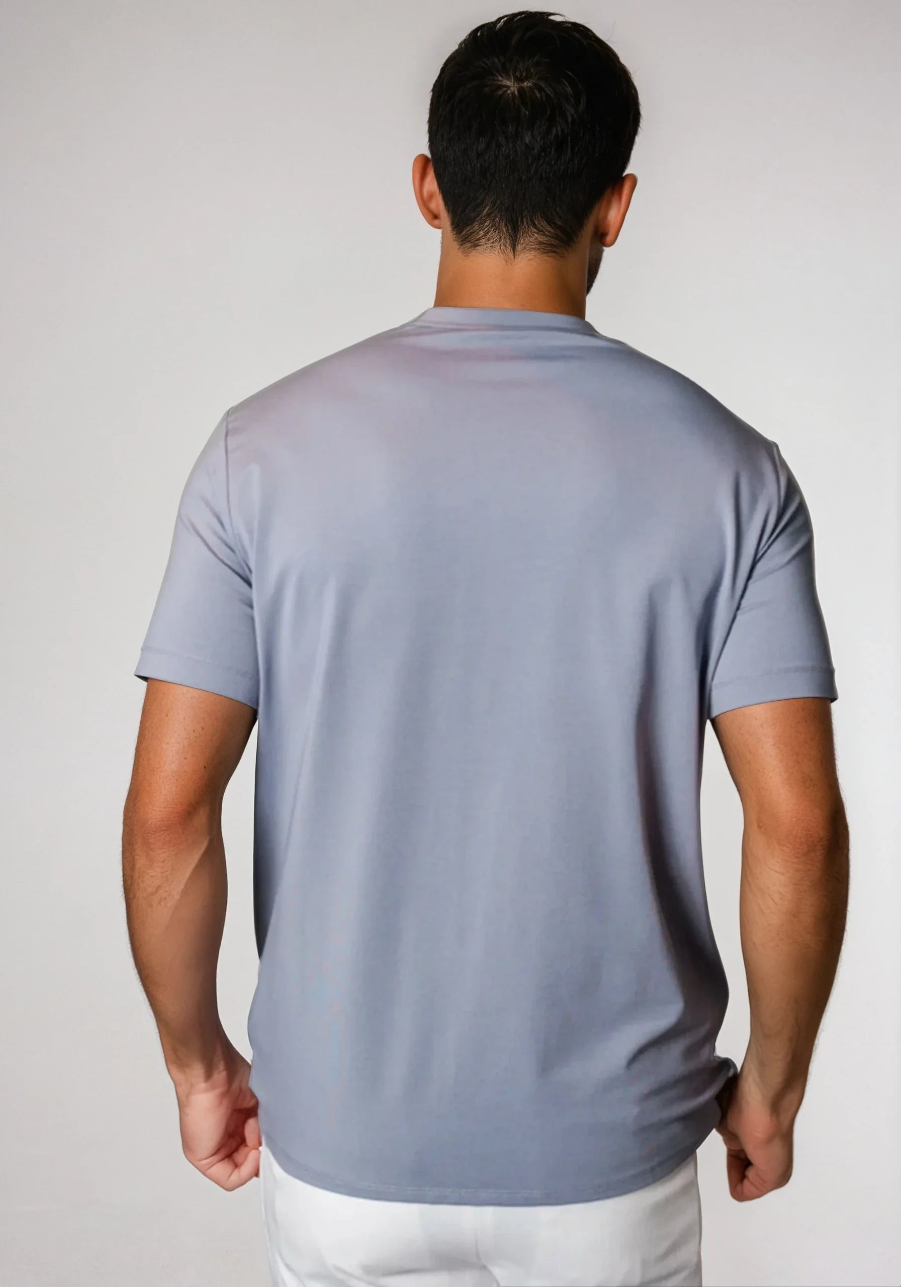 Buki Buki Cinqo Tech Tee - Orchid — lifestyle context