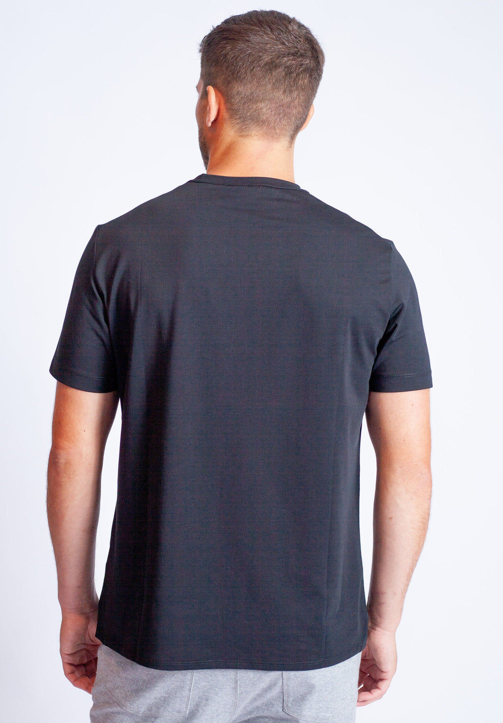 Buki Buki Cinqo Tech Tee  - Black — back view