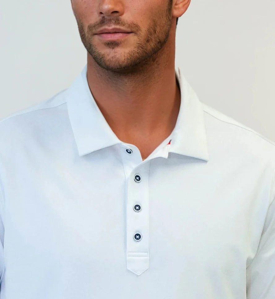 Buki Cinqo Polo 2-Pack - White/Black — view 6