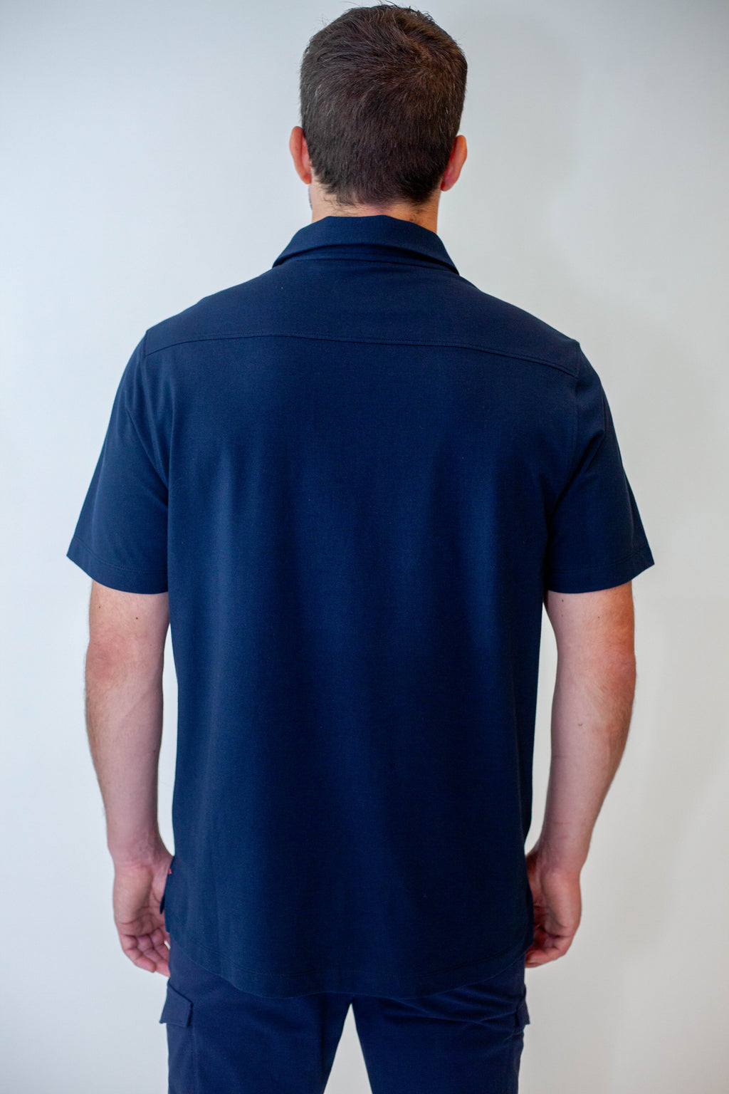 Buki Buki Cinqo Polo - Navy — side view
