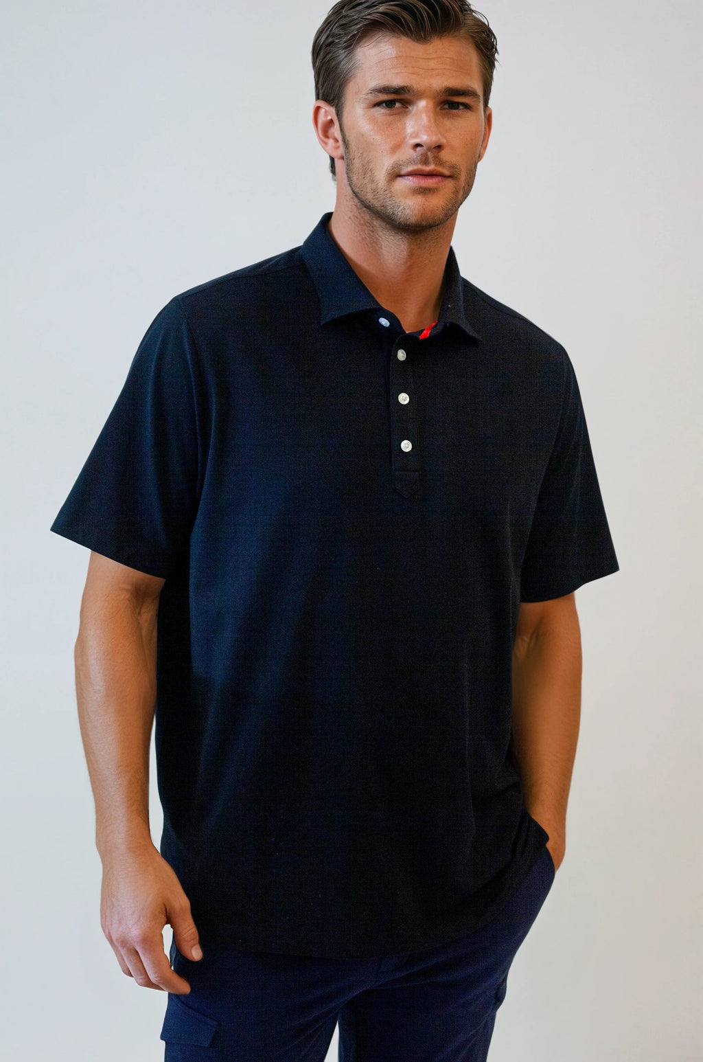 Buki Cinqo Polo 2-Pack - White/Black — view 4