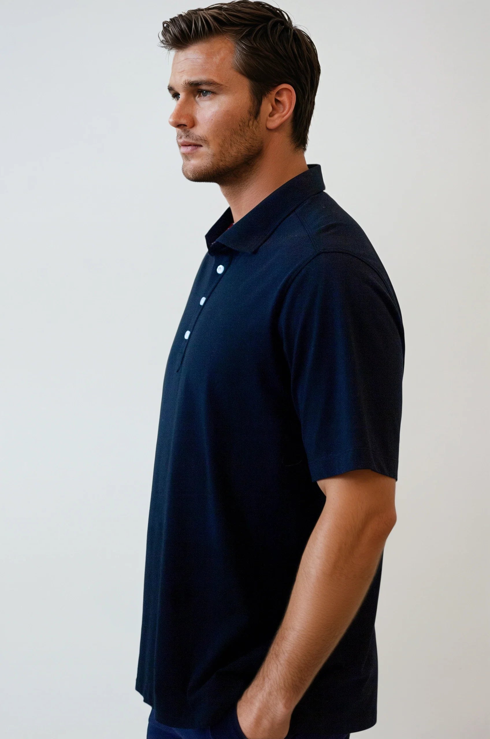 Buki Cinqo Polo 2-Pack - White/Black — view 5