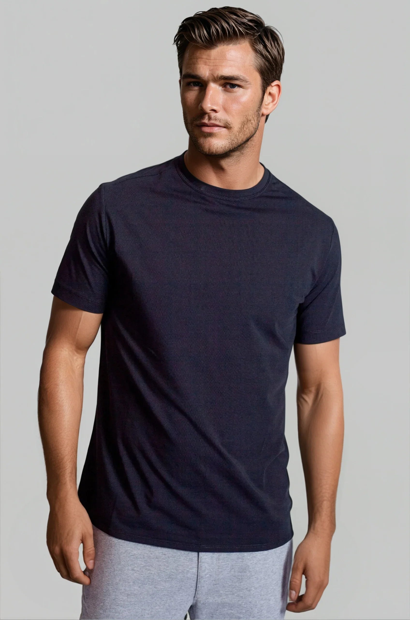 Buki Buki Cinqo Tech Tee 2-Pack - Blue Night/Black — lifestyle context