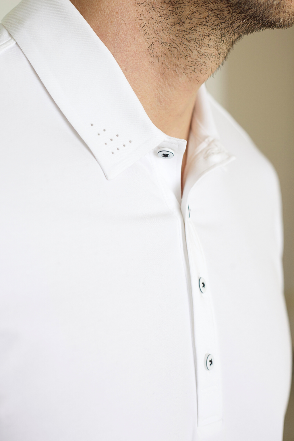 Coolest Polo Tech Shirt - White — view 4
