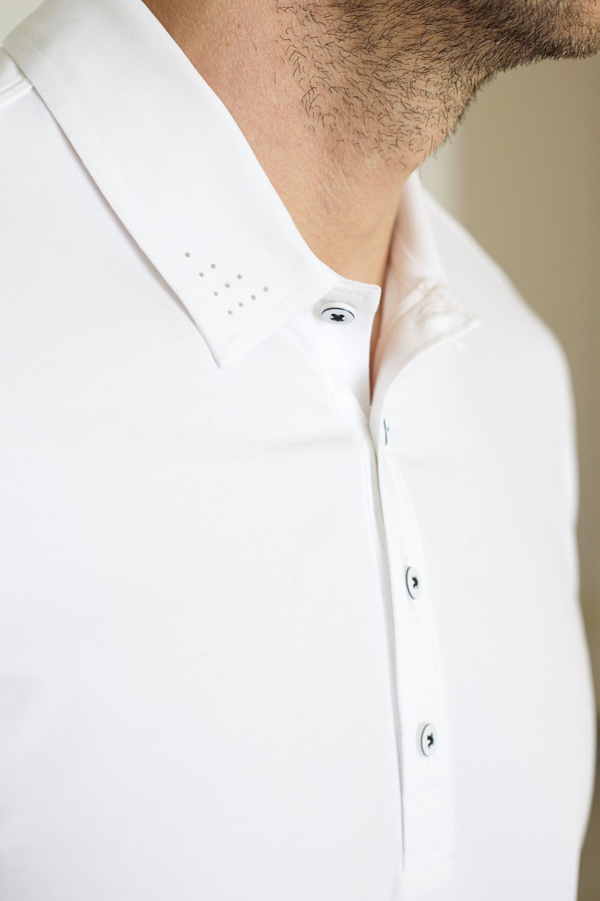 Coolest Polo Tech Shirt - White — view 4