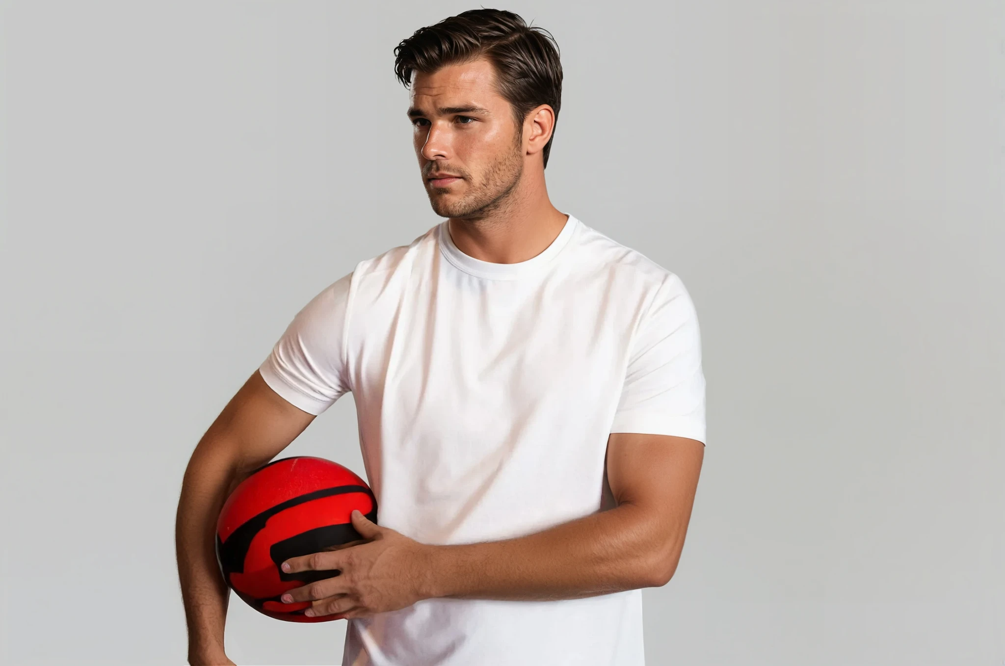 Buki Buki Cinqo Tech Tee - White — side view
