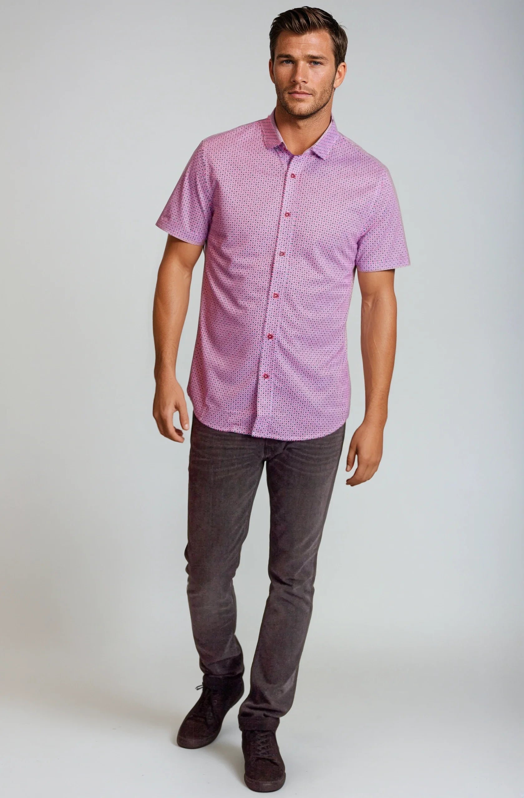 Buki Jagger Short Sleeve Tech Shirt — in-use photo