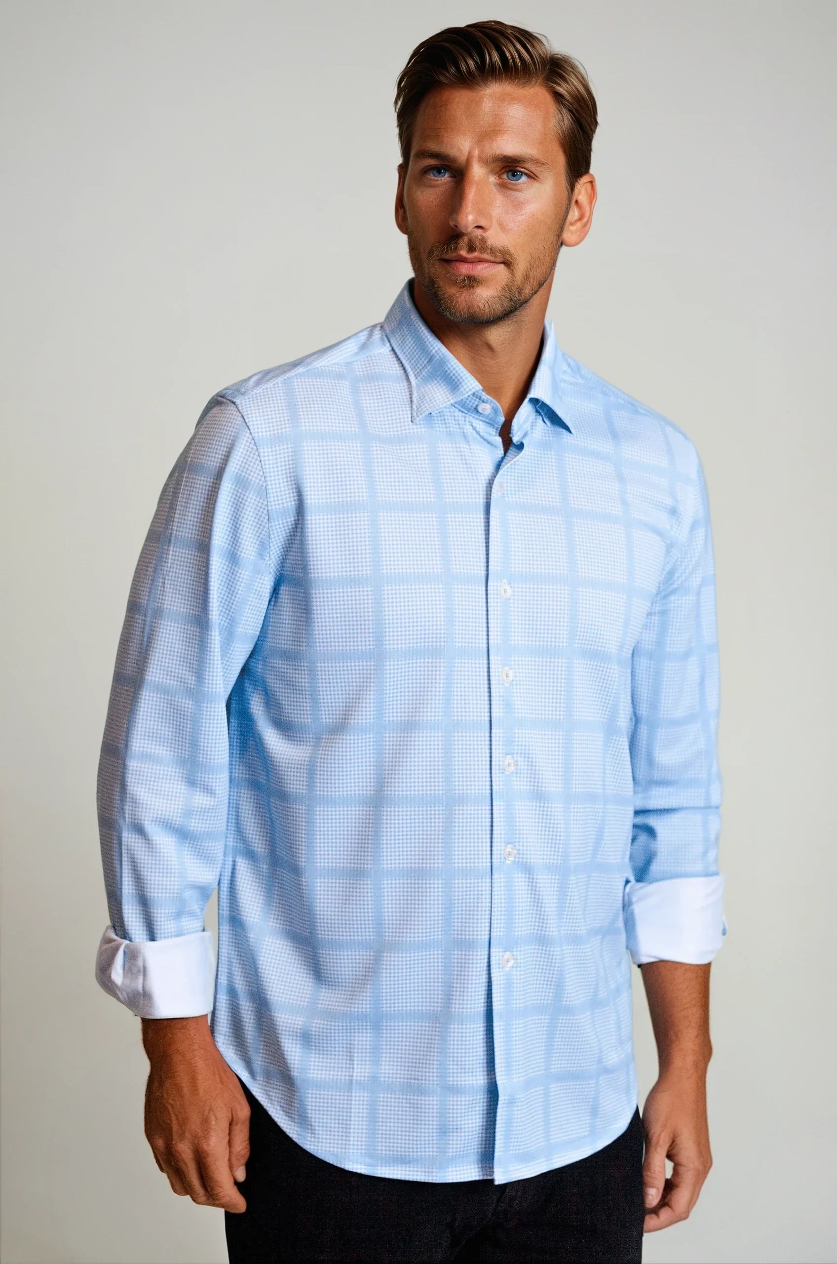 Buki Montauk Long Sleeve Tech Shirt — in-use photo