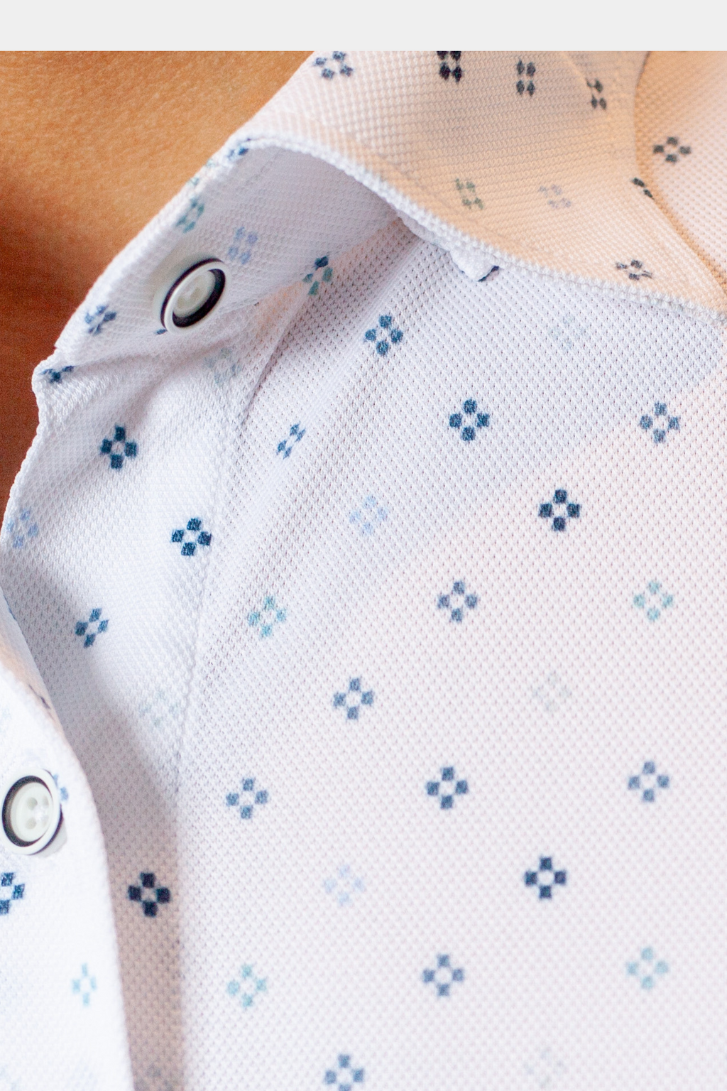 Buki Newport Ditsy Long Sleeve Tech Shirt — back view