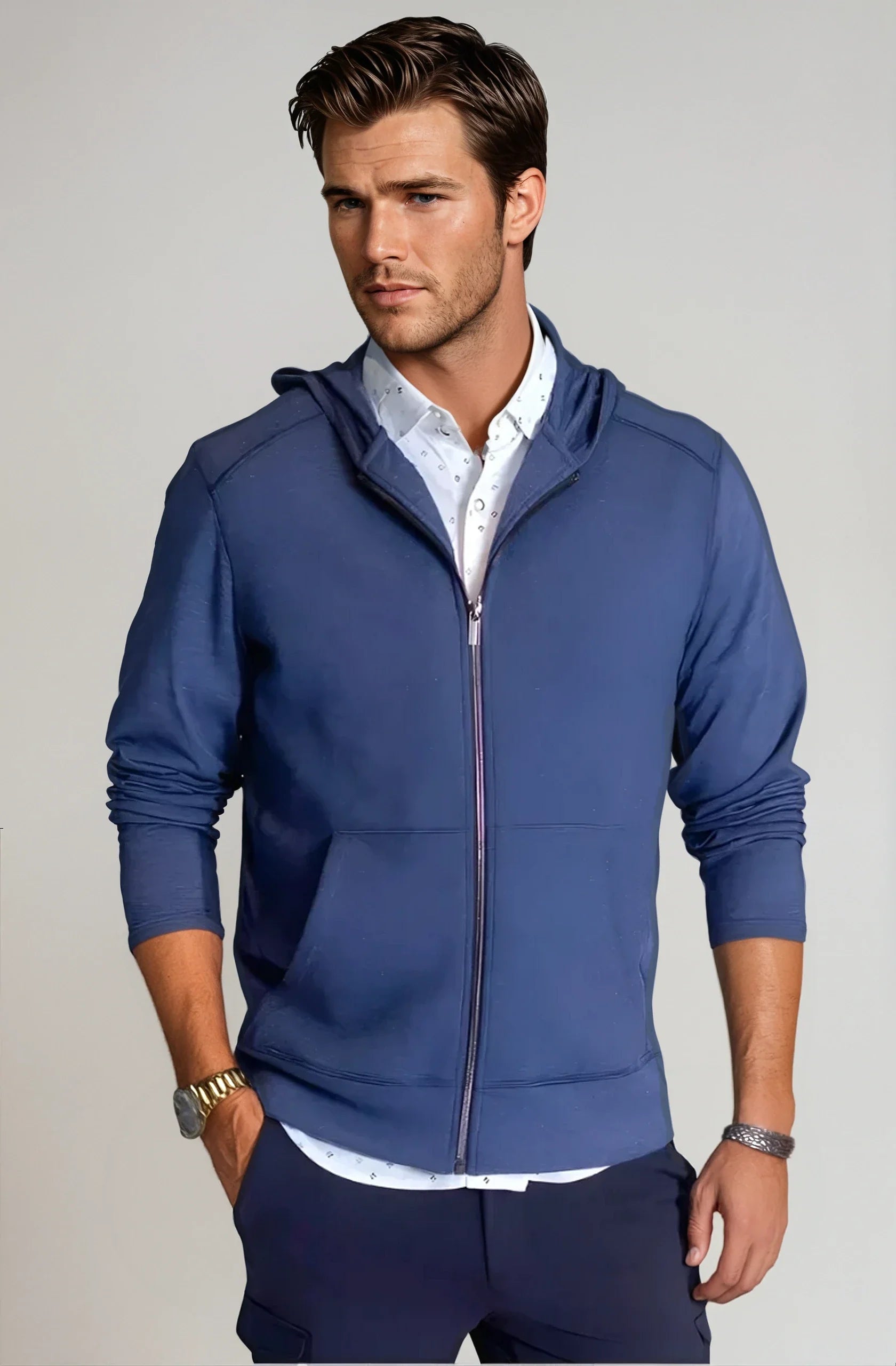 Buki Remix Full Zip Hoodie Sweatshirt — main product shot