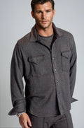 Buki Soft Knit CPO Overshirt — main product shot