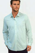 Buki Studio Dot Long Sleeve Tech Shirt - Teal — main product shot