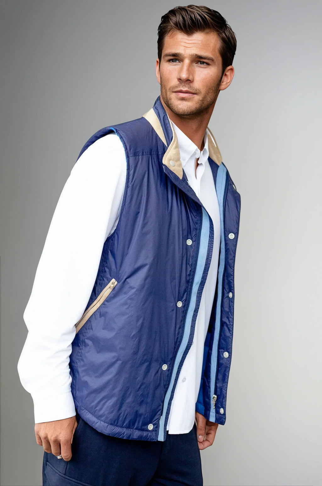 Buki Tech Exec Vest - Navy — view 7