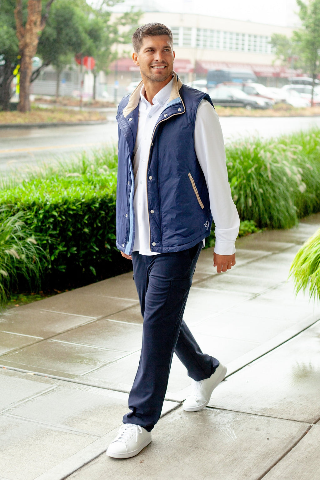 Buki Tech Exec Vest - Navy — view 2