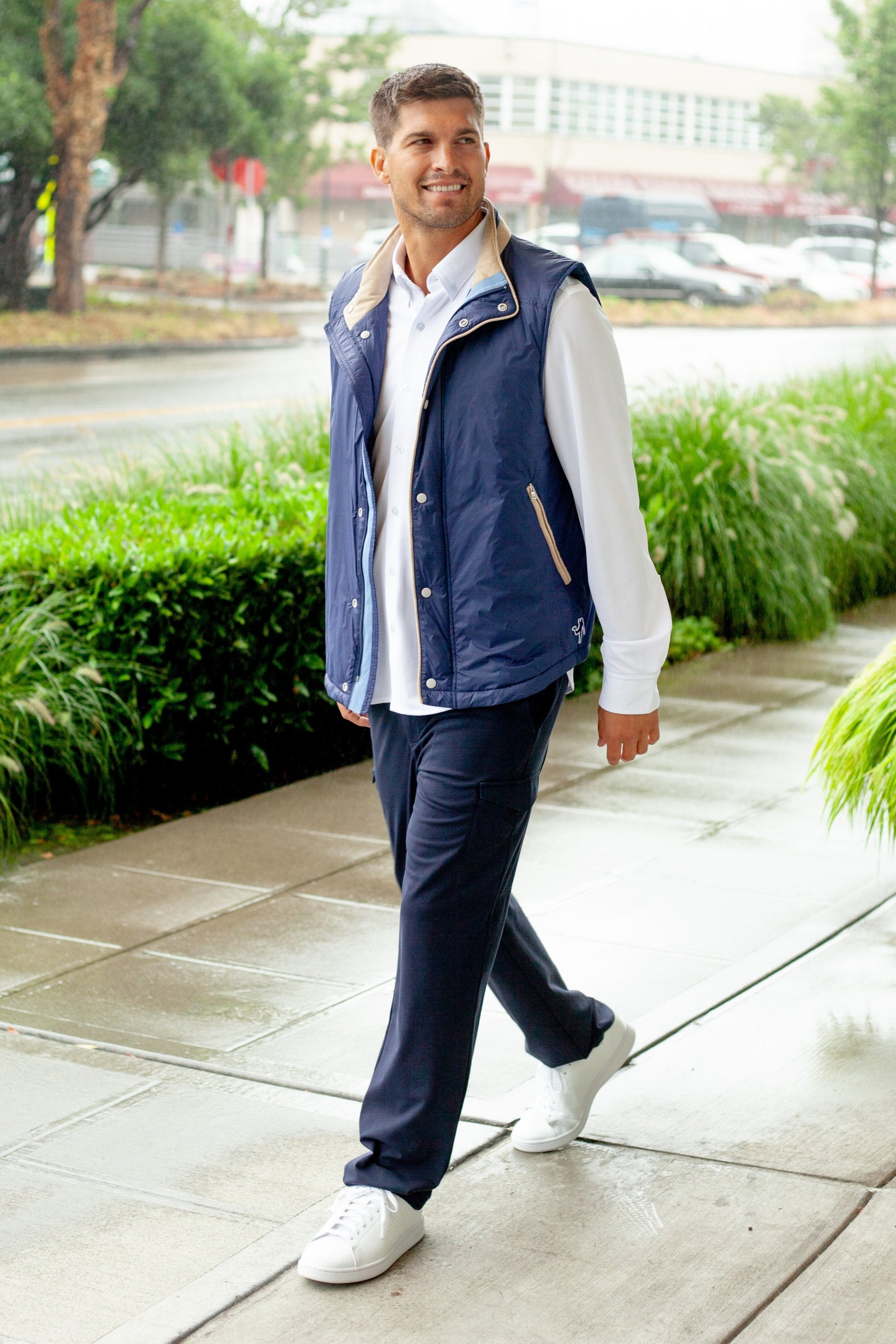 Buki Tech Exec Vest - Navy — view 2
