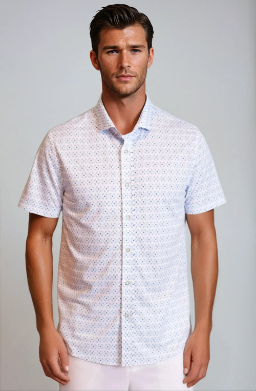 Buki Loose Leaf Short Sleeve Tech Shirt — main product shot