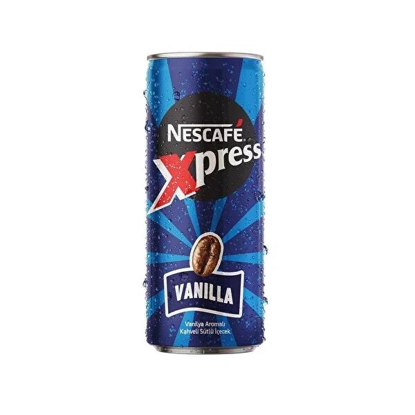 Nescafe Xpress Vanilla Iced Coffee: Refreshing Ready-to-Drink Chilled Coffee Beverage - 250ml
