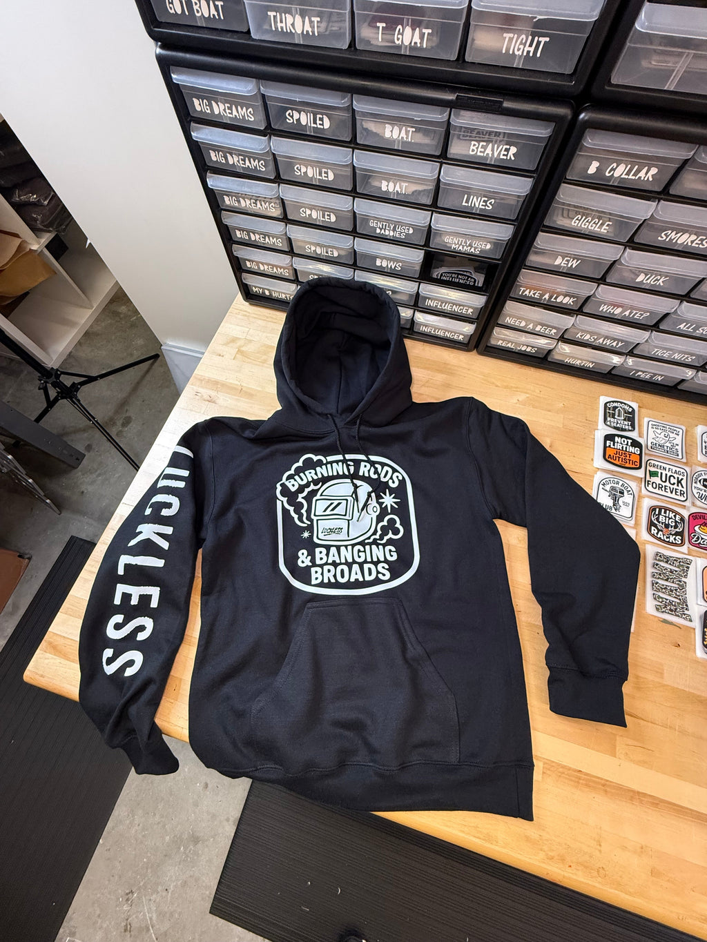 Burning Rods Hoodie — view 2