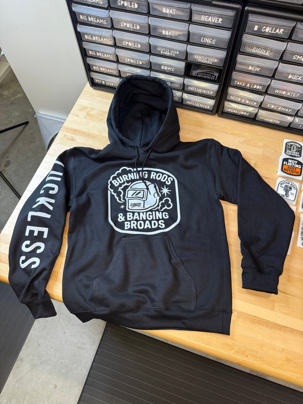 Burning Rods Hoodie — view 3