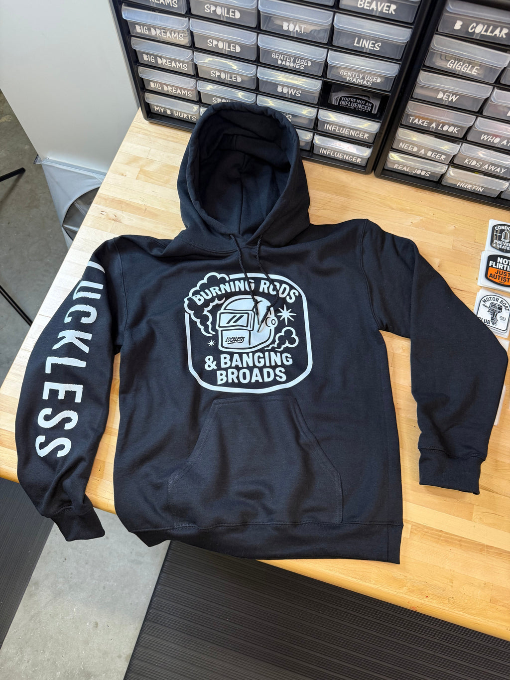 Burning Rods Hoodie — view 4