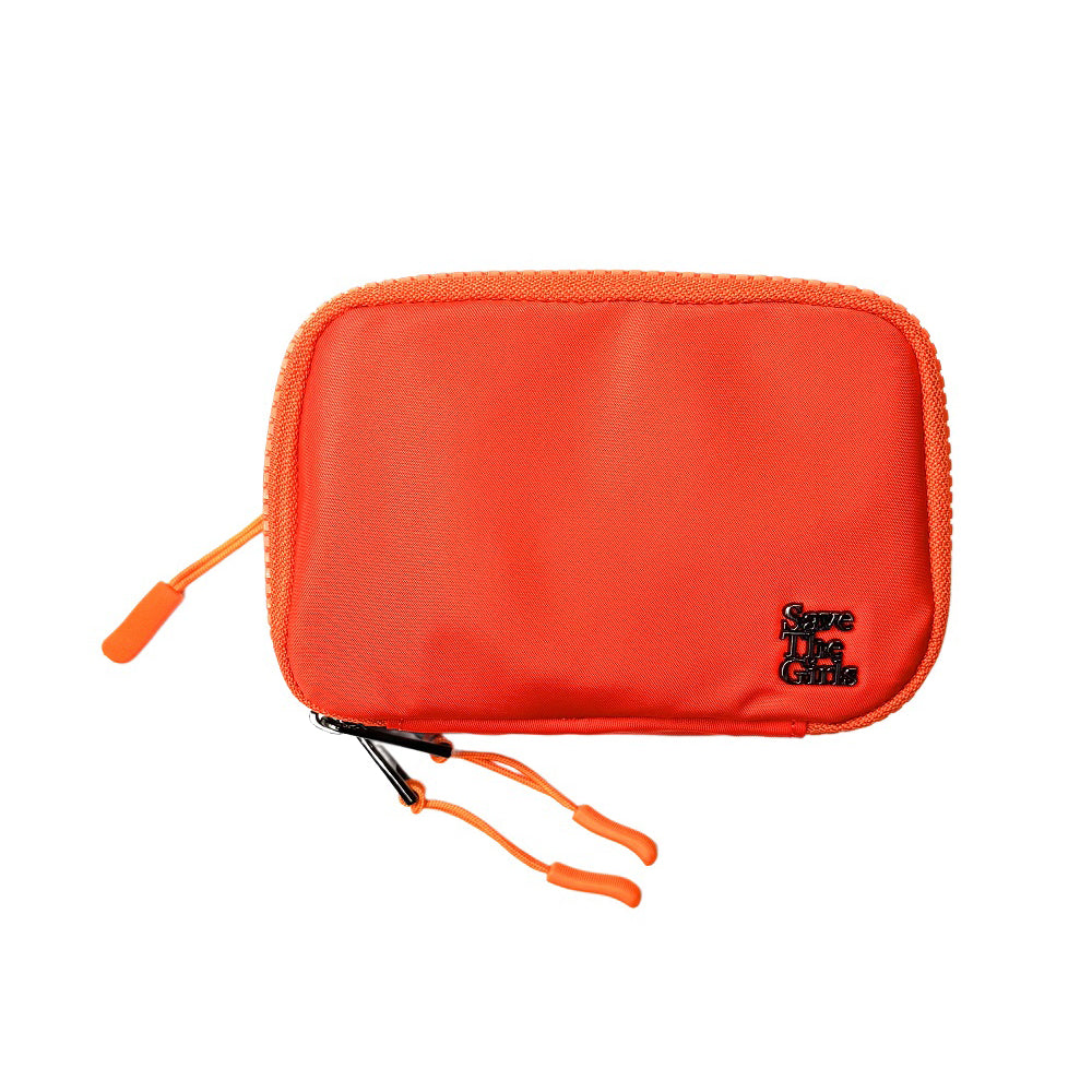SaveTheGirls Active Recycled RFID Double Pouch — size reference
