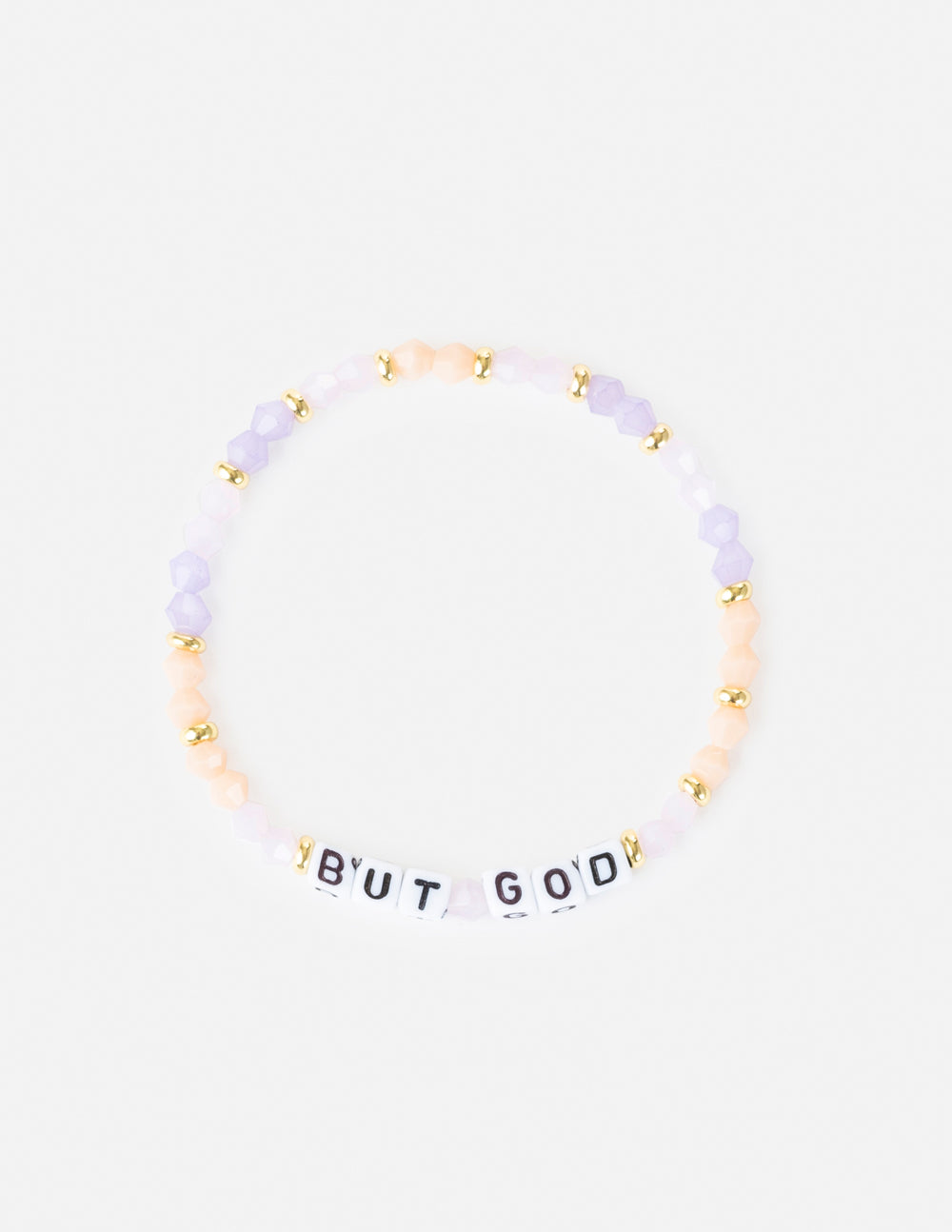 Elevated Faith But God Letter Bracelet — main product shot