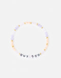 Elevated Faith But God Letter Bracelet — main product shot
